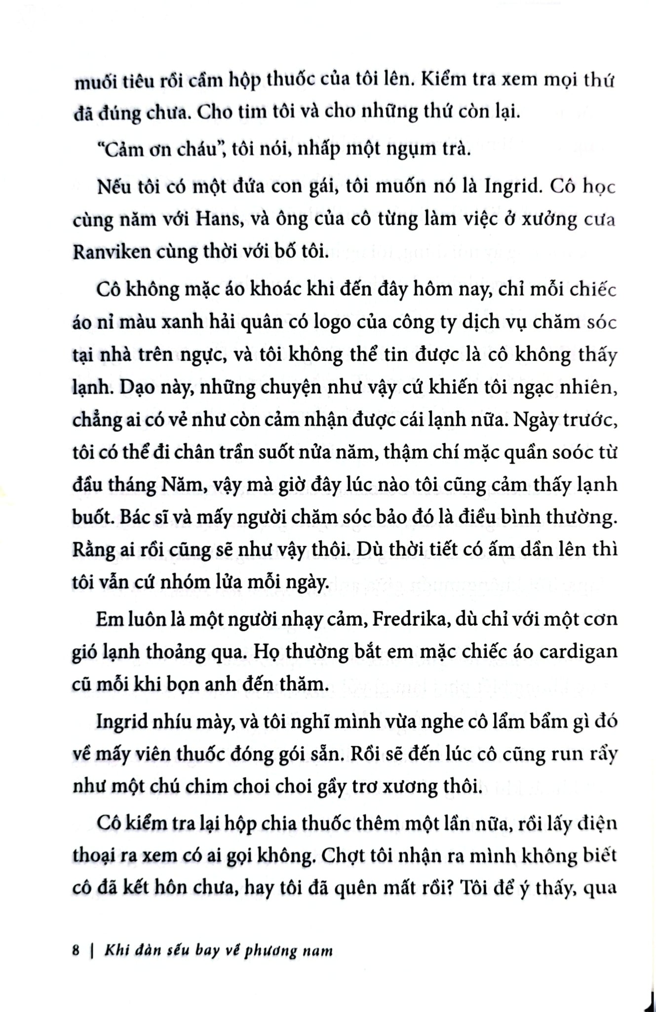 Khi Đàn Sếu Bay Về Phương Nam - Lisa Ridzén