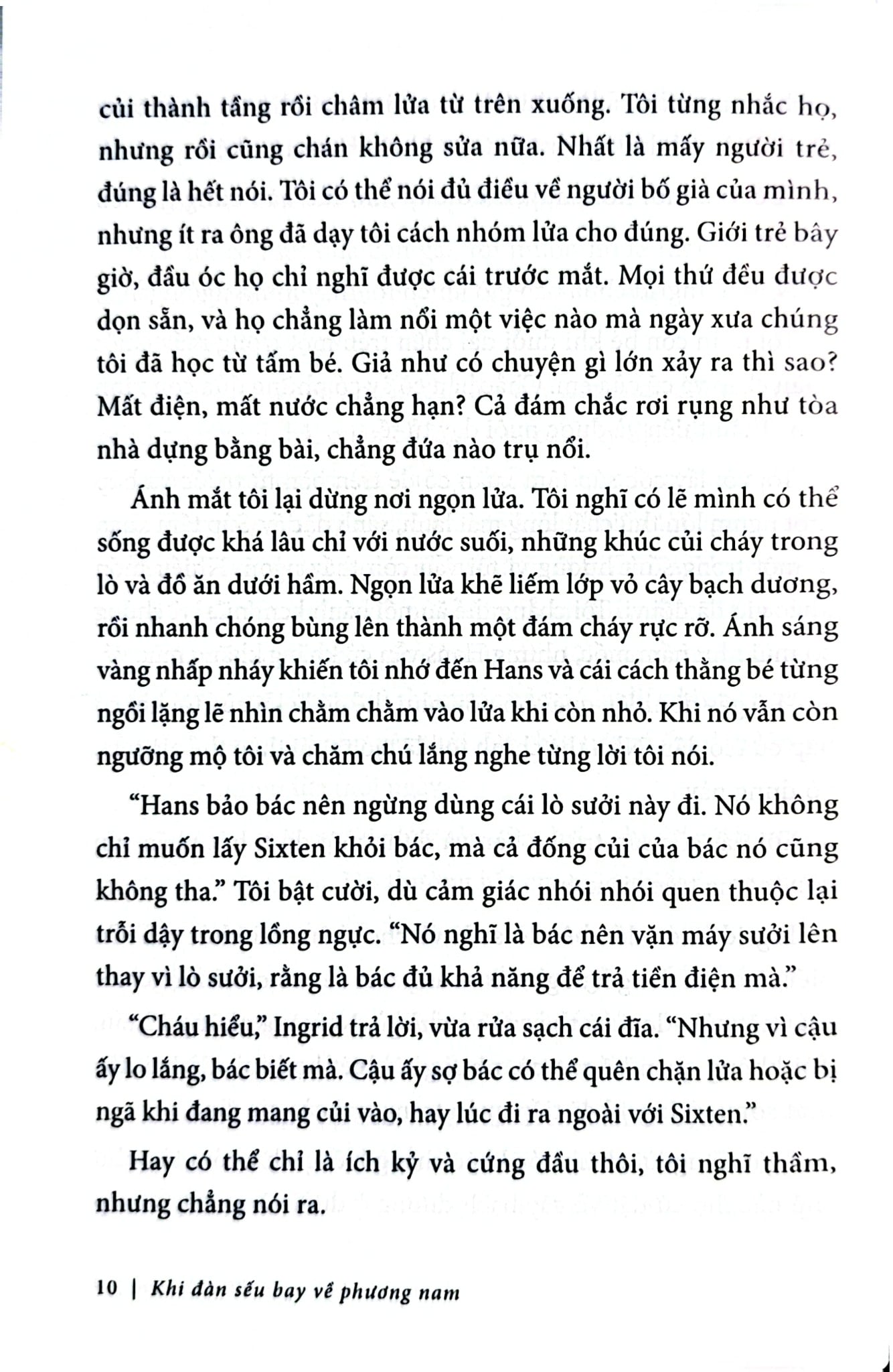 Khi Đàn Sếu Bay Về Phương Nam - Lisa Ridzén