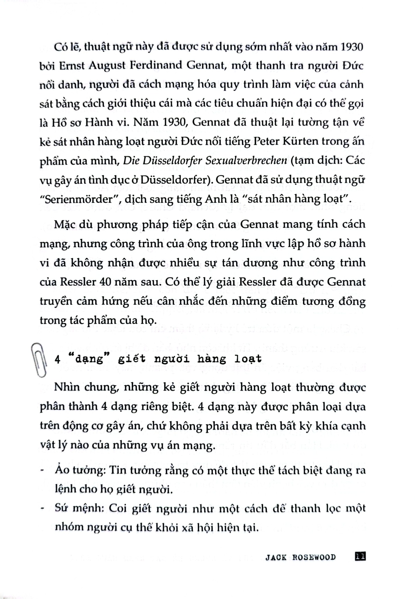 Bách Khoa Toàn Thư Những Kẻ Sát Nhân Hàng Loạt - Jack Rosewood