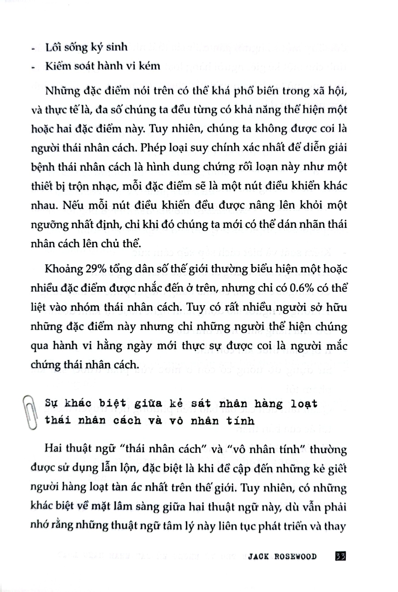 Bách Khoa Toàn Thư Những Kẻ Sát Nhân Hàng Loạt - Jack Rosewood