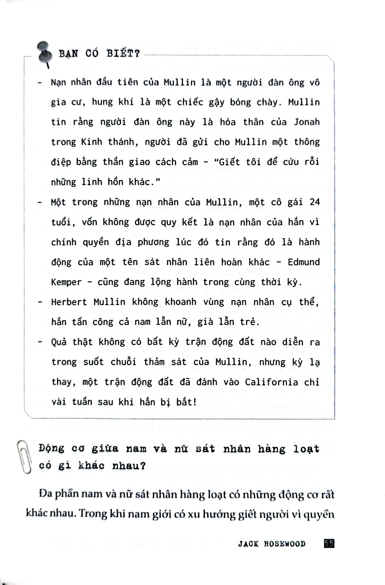Bách Khoa Toàn Thư Những Kẻ Sát Nhân Hàng Loạt - Jack Rosewood