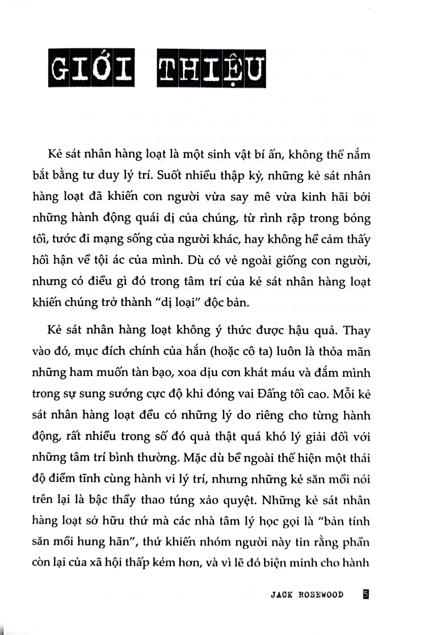 Bách Khoa Toàn Thư Những Kẻ Sát Nhân Hàng Loạt - Jack Rosewood