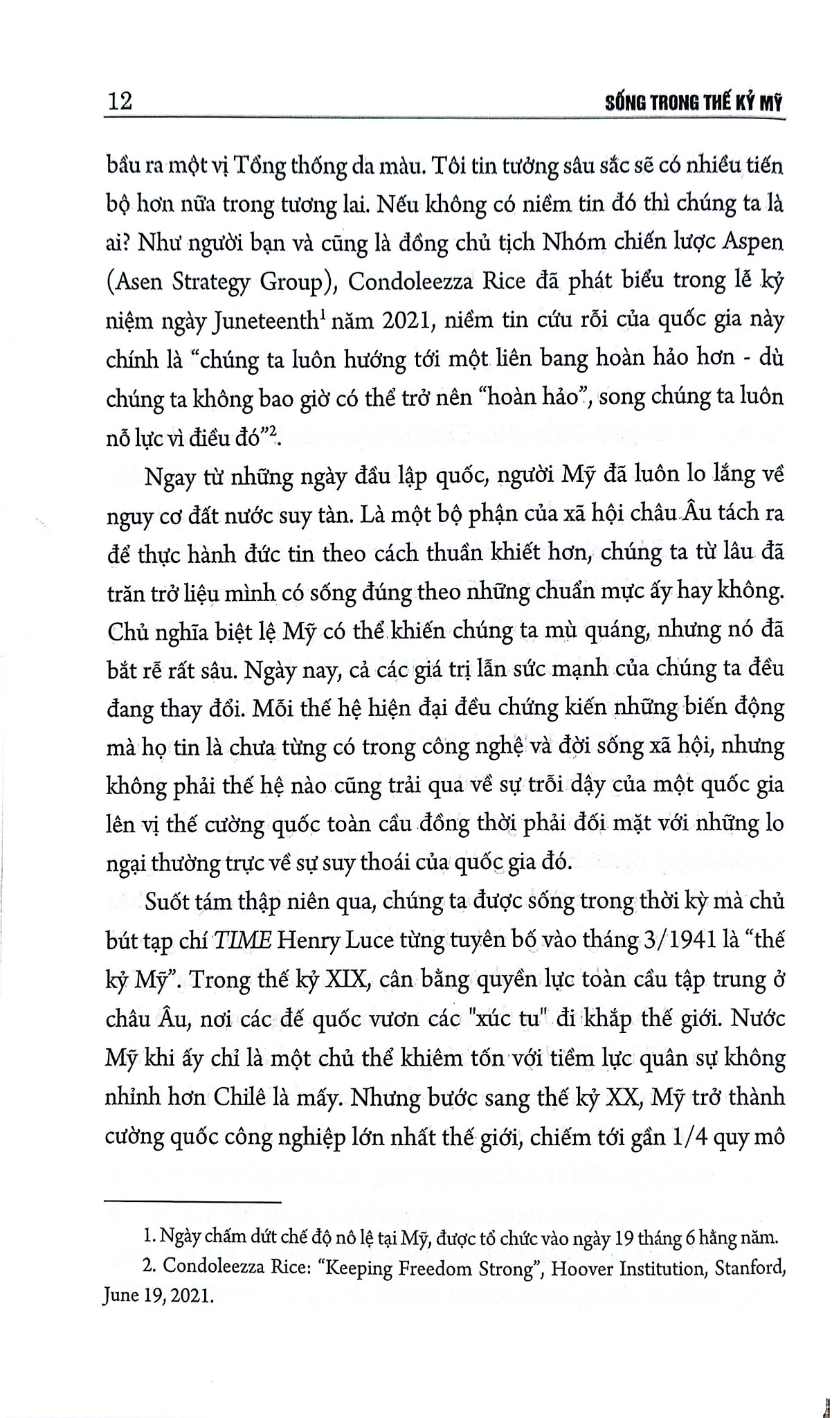 Sống Trong Thế Kỷ Mỹ - Joseph S. Nye Jr.