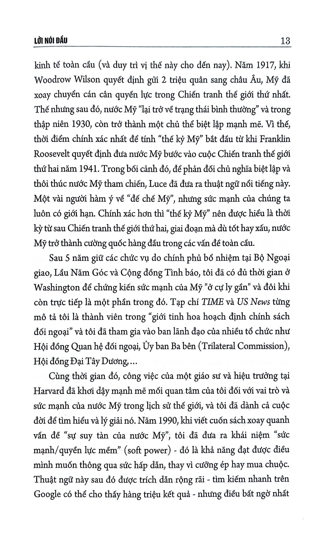 Sống Trong Thế Kỷ Mỹ - Joseph S. Nye Jr.
