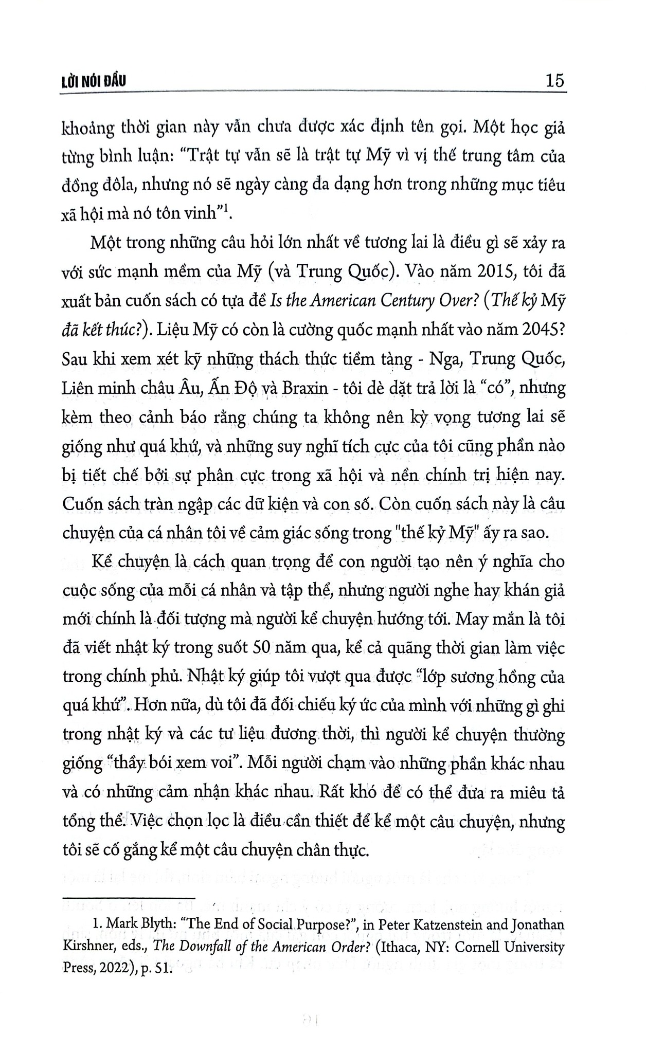 Sống Trong Thế Kỷ Mỹ - Joseph S. Nye Jr.