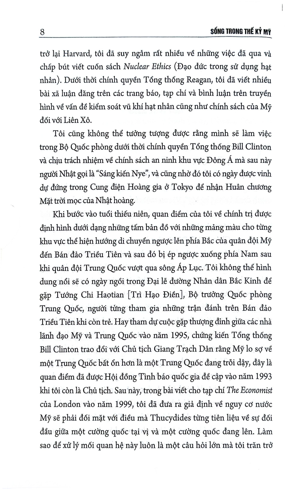 Sống Trong Thế Kỷ Mỹ - Joseph S. Nye Jr.