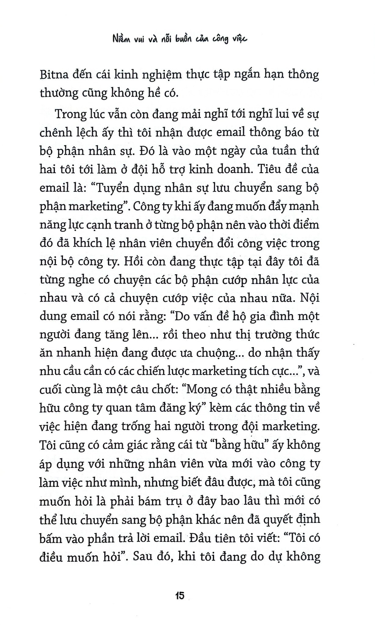 Niềm Vui Và Nỗi Buồn Của Công Việc - Jang Ryu Jin