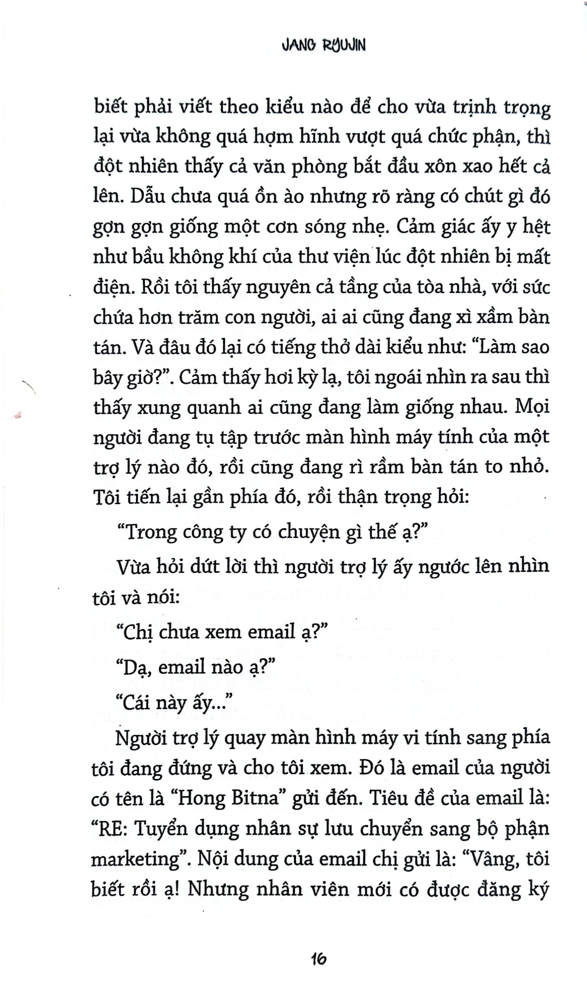 Niềm Vui Và Nỗi Buồn Của Công Việc - Jang Ryu Jin