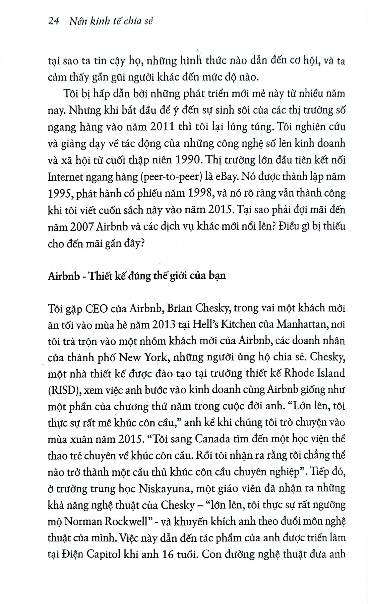 Nền Kinh Tế Chia Sẻ - Sự Kết Thúc Của Việc Làm, Và Sự Trỗi Dậy Của Chủ Nghĩa Tư Bản Dựa-Trên-Đám-Đông - Arun Sundararajan
