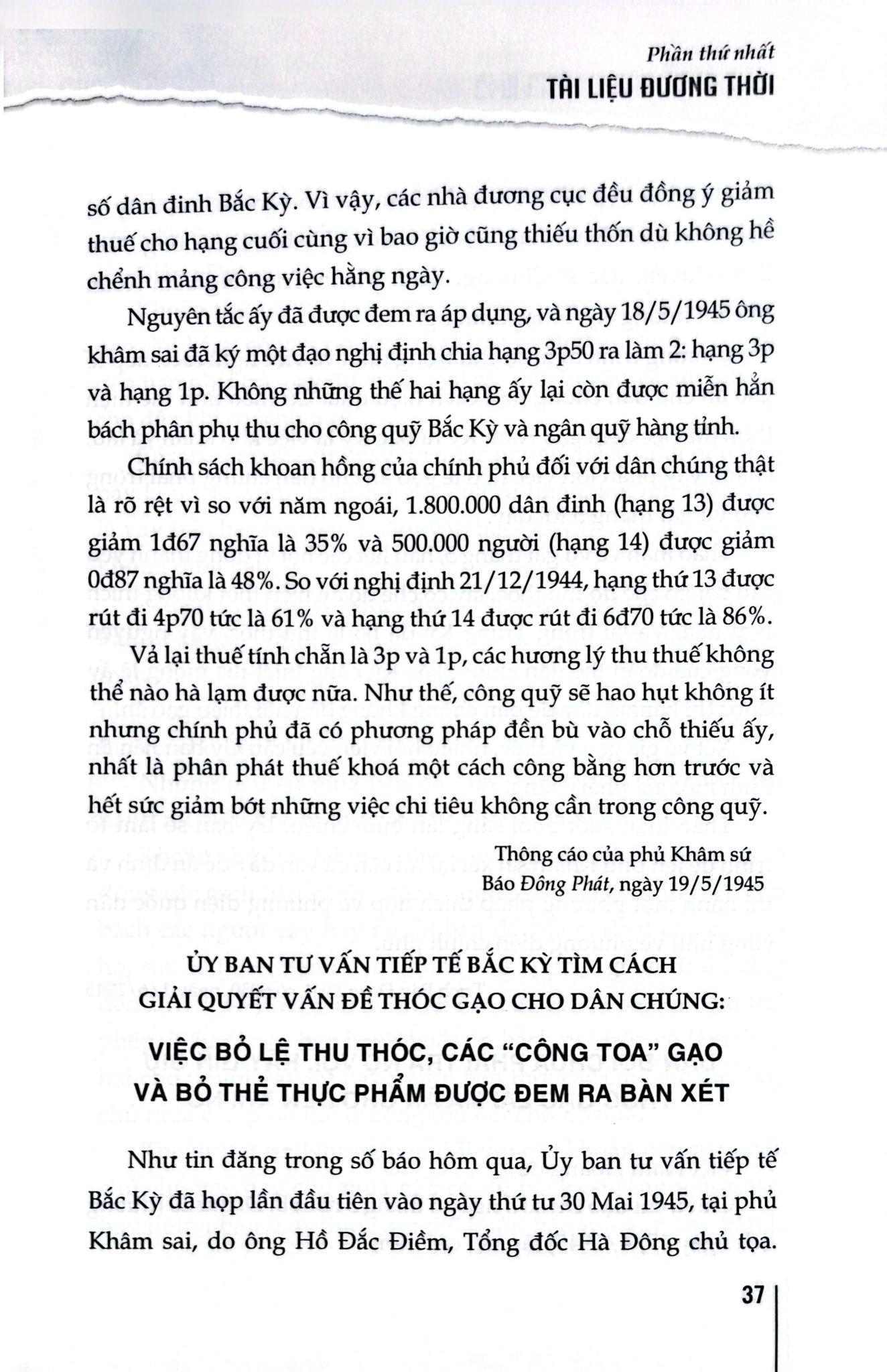 Sự Thật Về Nạn Đói Năm 1945 - Nguyễn Quang Ân