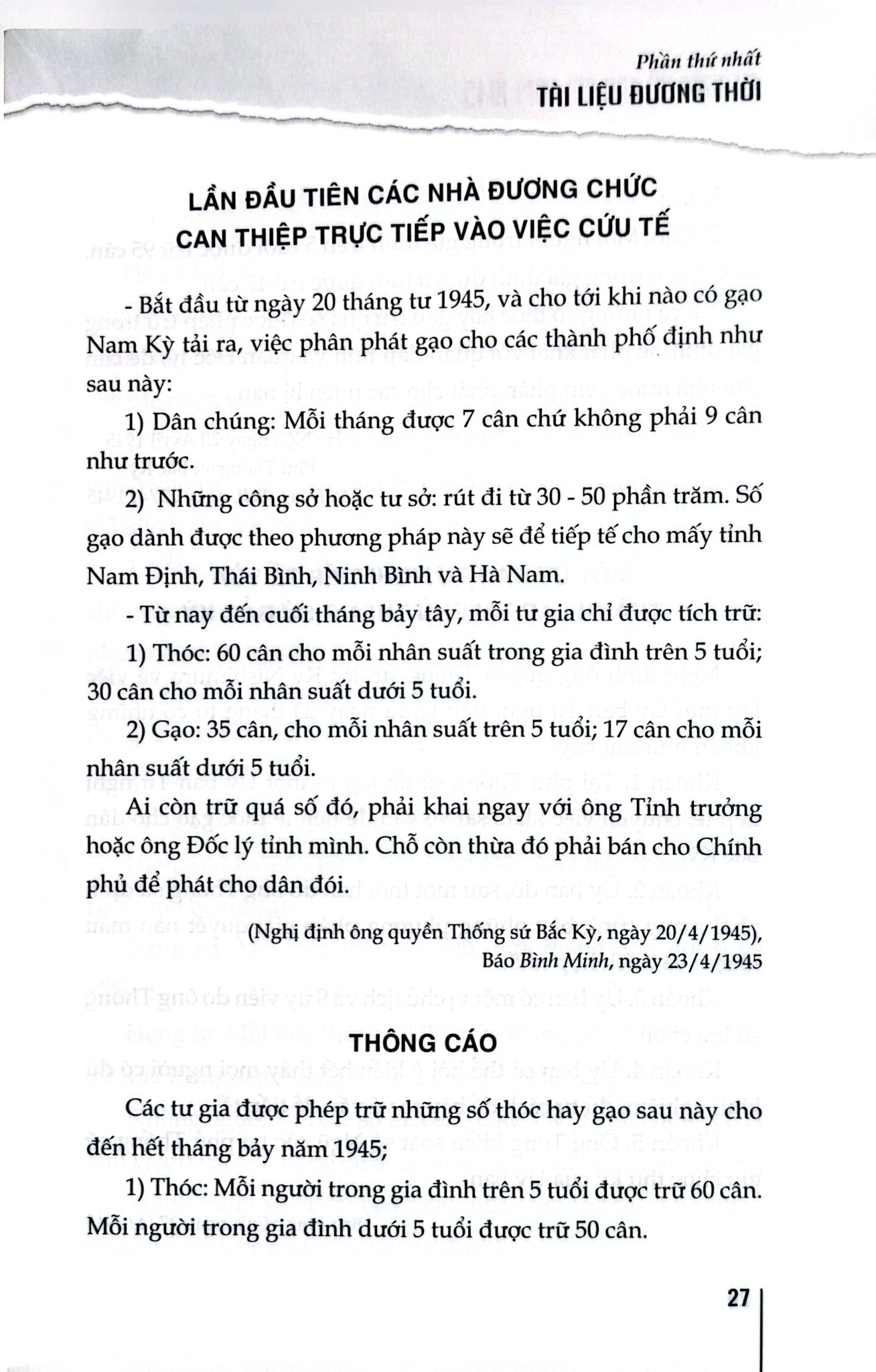 Sự Thật Về Nạn Đói Năm 1945 - Nguyễn Quang Ân