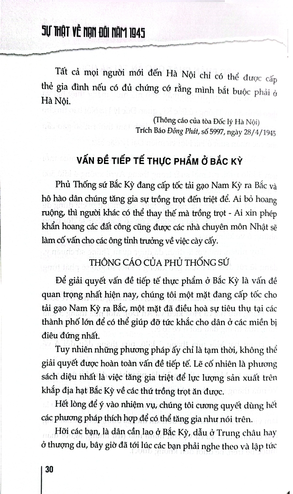 Sự Thật Về Nạn Đói Năm 1945 - Nguyễn Quang Ân