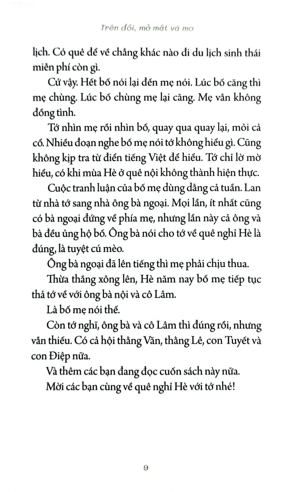 Trên Đồi, Mở Mắt Và Mơ - Văn Thành Lê
