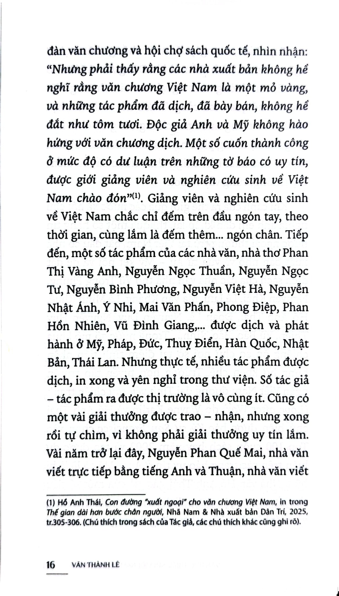 Văn Học Thiếu Nhi Việt Nam - Đầu Thế Kỷ 21 - Những Điều Đọng Lại Trong Con Mắt Nhắm - Văn Thành Lê