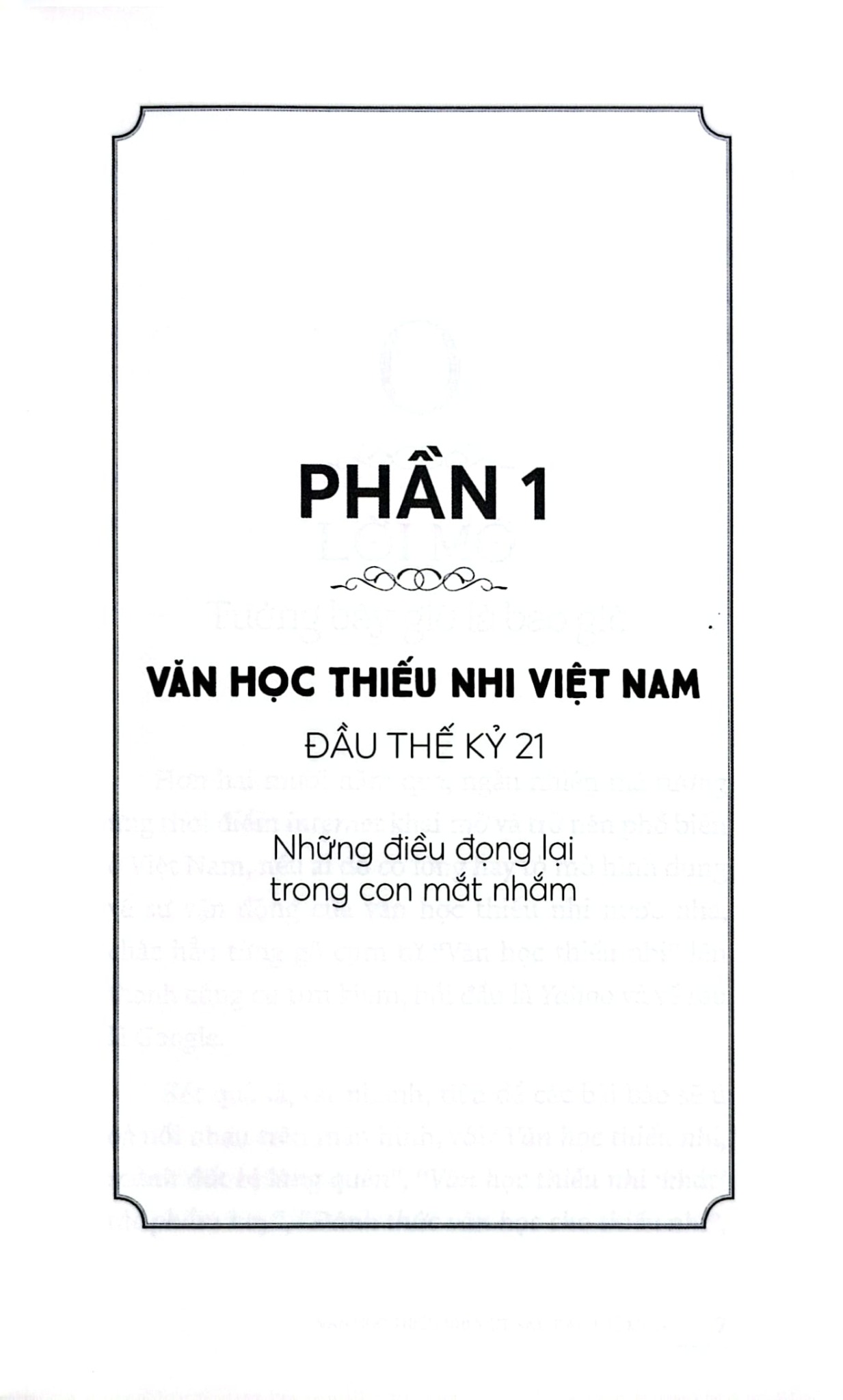 Văn Học Thiếu Nhi Việt Nam - Đầu Thế Kỷ 21 - Những Điều Đọng Lại Trong Con Mắt Nhắm - Văn Thành Lê