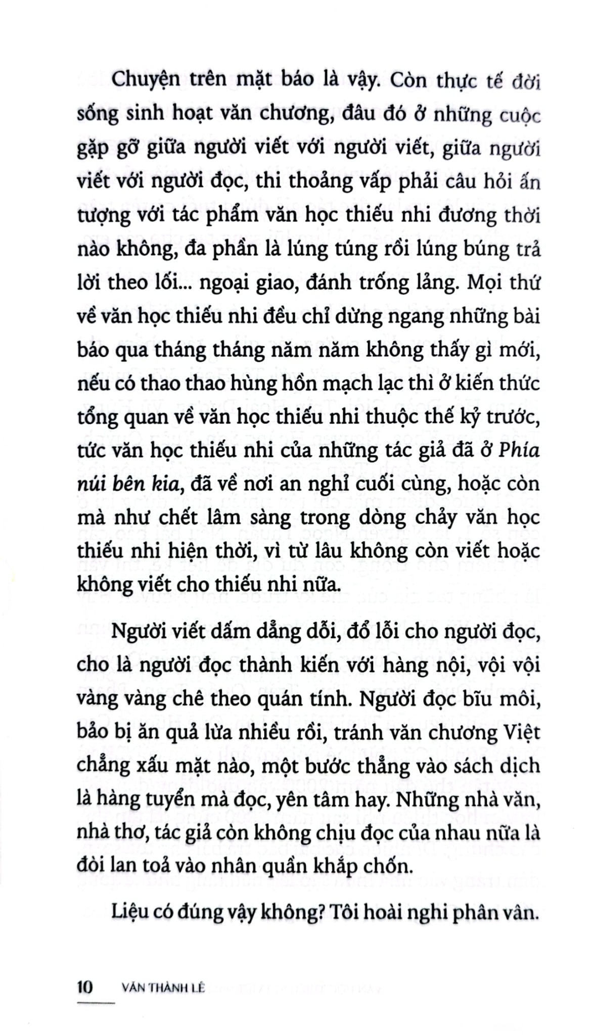 Văn Học Thiếu Nhi Việt Nam - Đầu Thế Kỷ 21 - Những Điều Đọng Lại Trong Con Mắt Nhắm - Văn Thành Lê