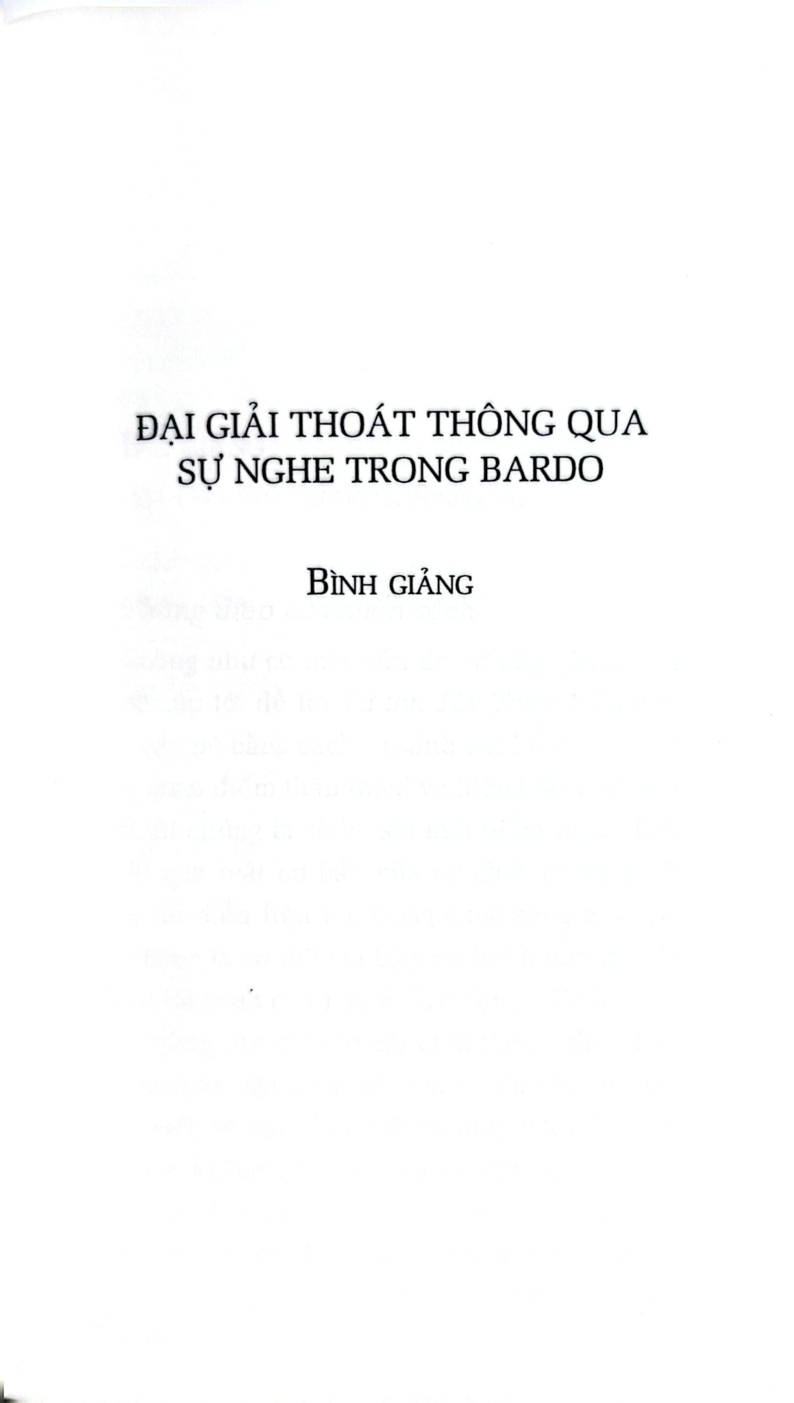 Tử Thư Tây Tạng - Bìa Mềm - Guru Rinpoche