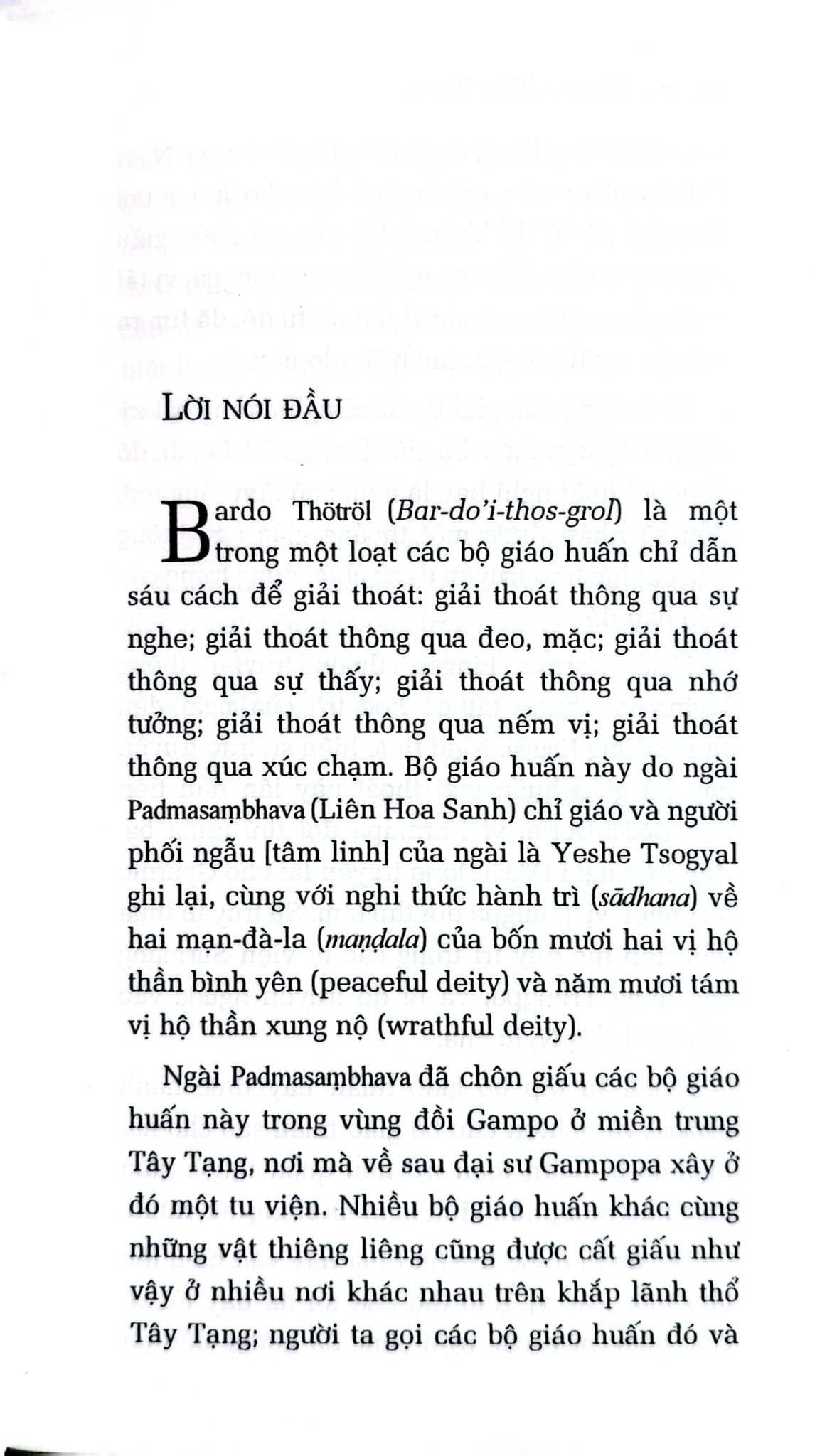 Tử Thư Tây Tạng - Bìa Mềm - Guru Rinpoche