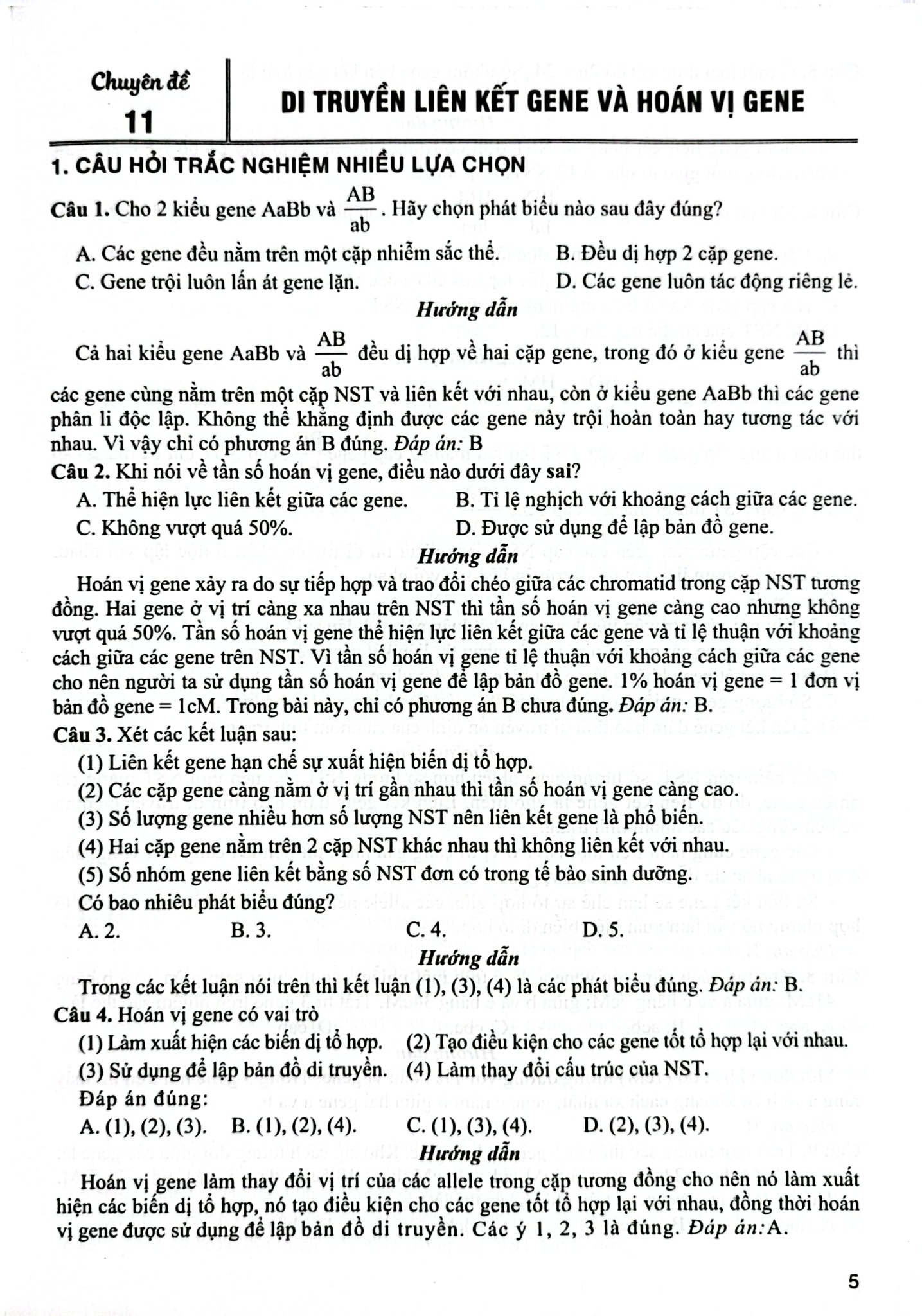 Ngân Hàng Câu Hỏi Trắc Nghiệm Sinh Học - Quyển Hạ (Dùng Chung Cho Các Bộ SGK Hiện Hành) - Phan Khắc Nghệ
