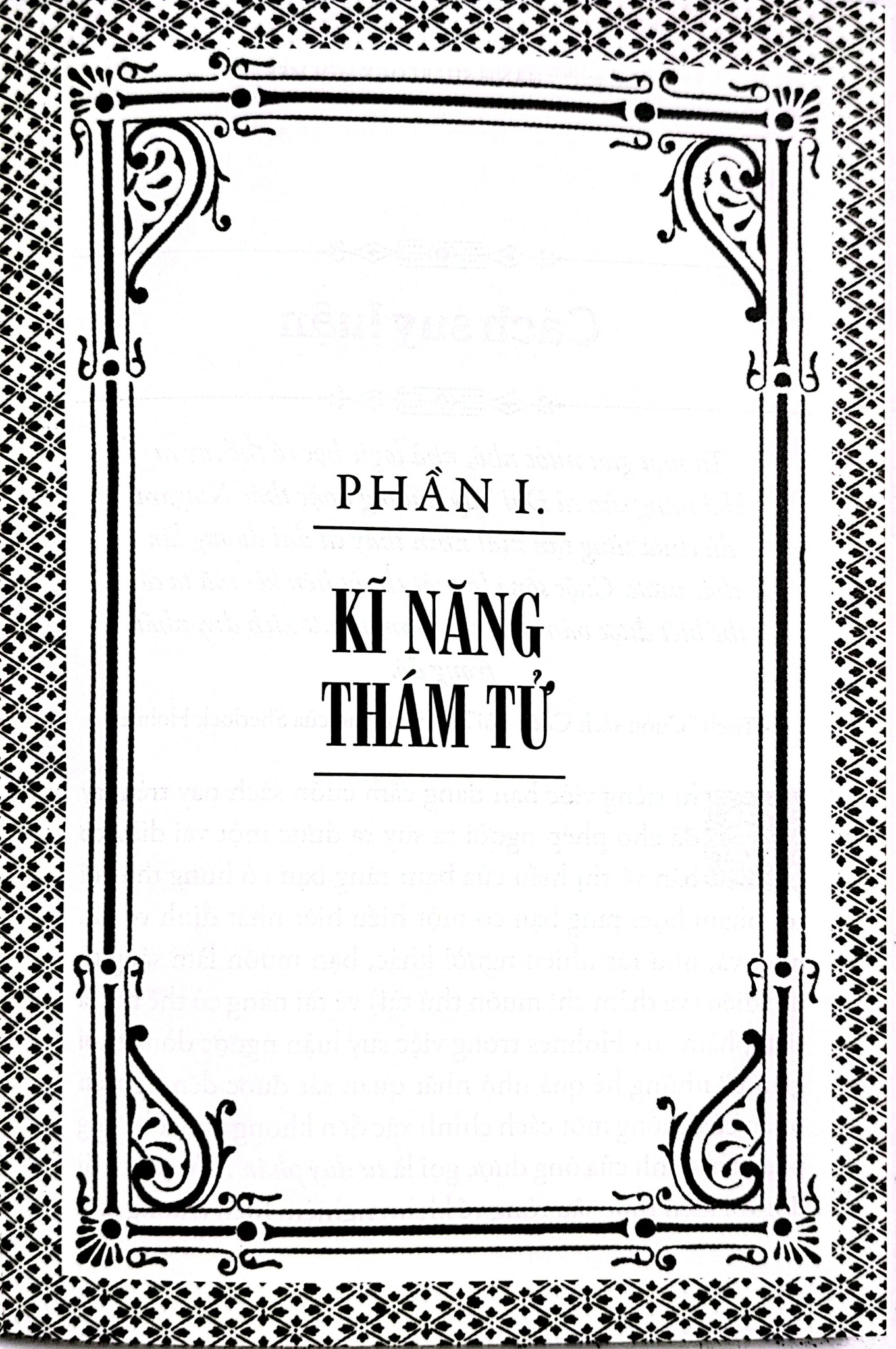 Để Trở Thành Sherlock Holmes - Những Phương Pháp Và Kĩ Năng Khám Phá - Ransom Riggs