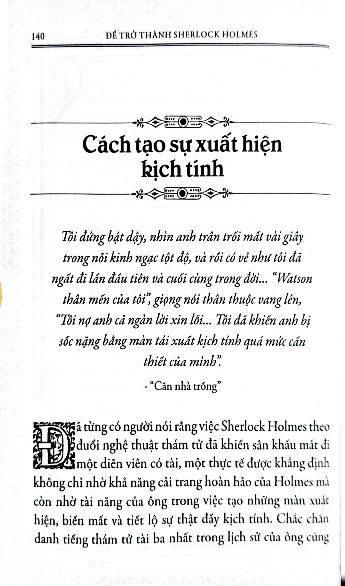 Để Trở Thành Sherlock Holmes - Những Phương Pháp Và Kĩ Năng Khám Phá - Ransom Riggs