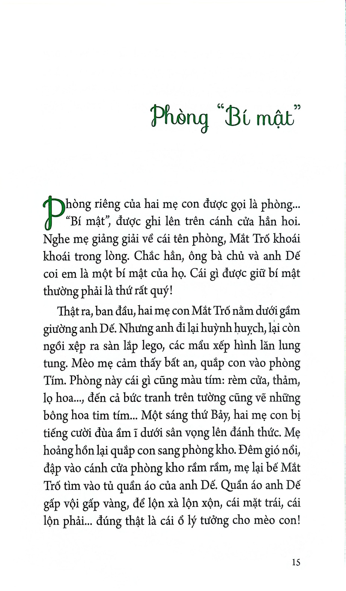 Văn Học Thiếu Nhi - Mắt Trố - Thụy Anh