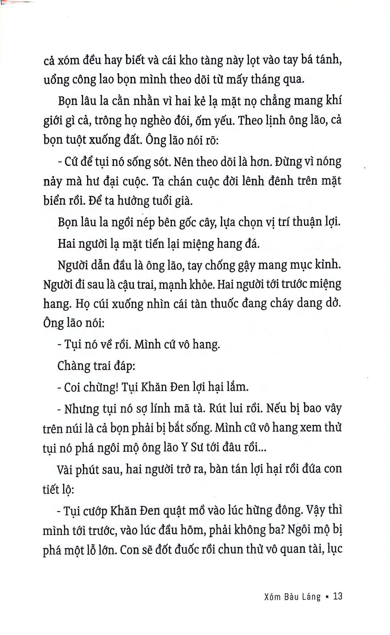 Xóm Bàu Láng - Sơn Nam