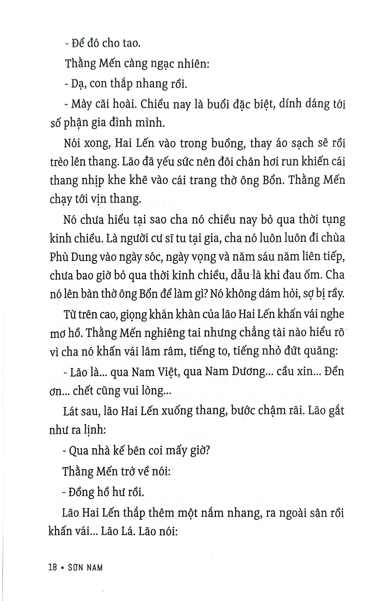 Xóm Bàu Láng - Sơn Nam