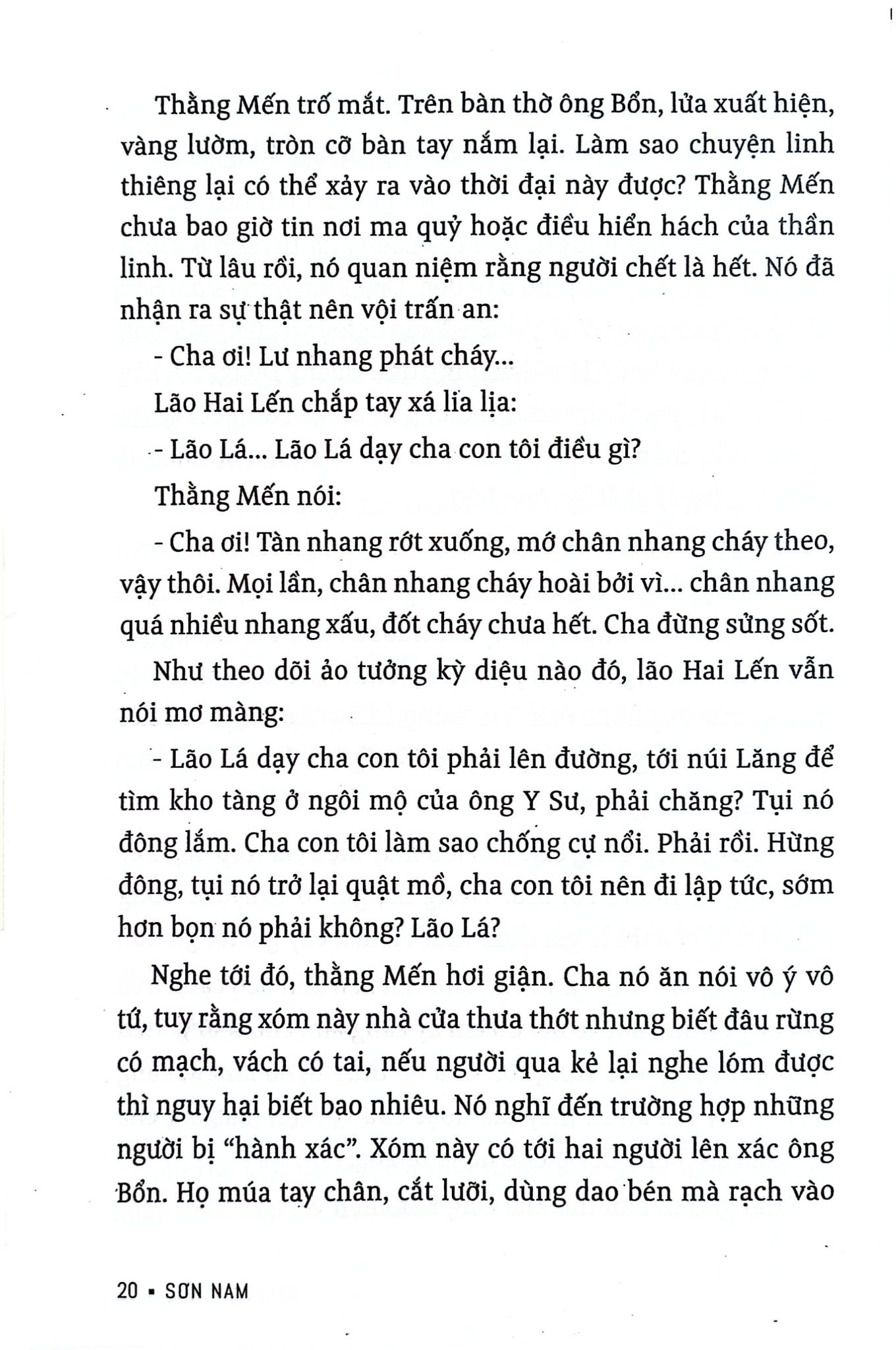 Xóm Bàu Láng - Sơn Nam