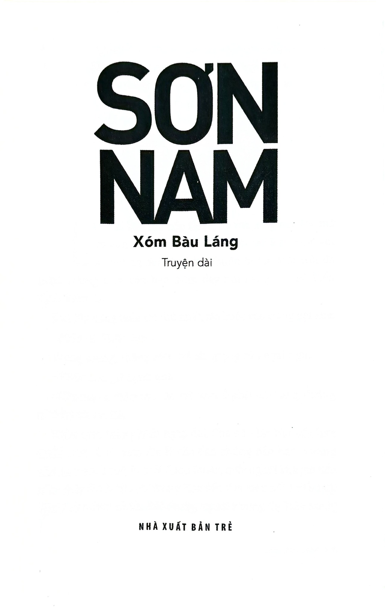Xóm Bàu Láng - Sơn Nam