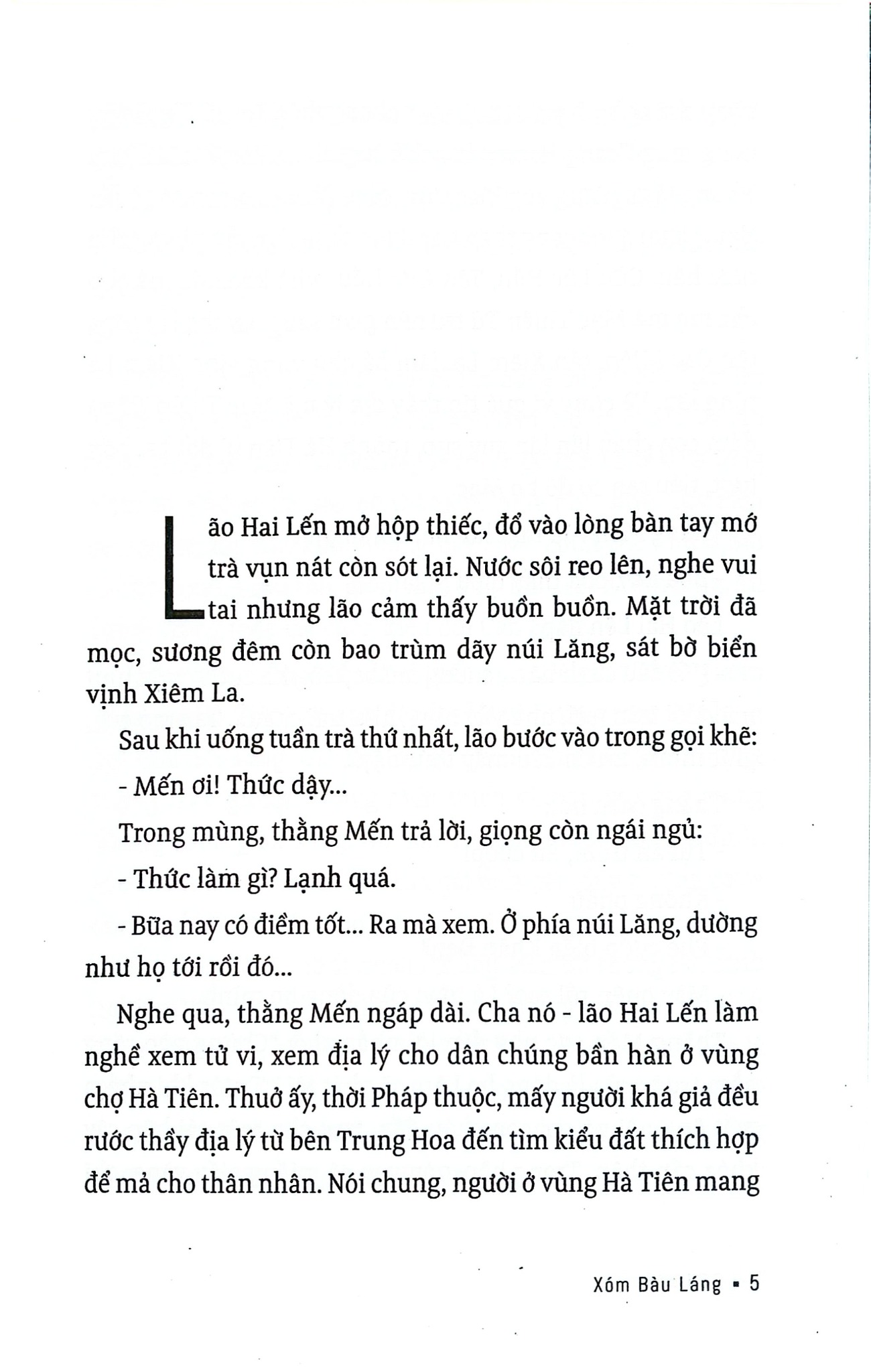 Xóm Bàu Láng - Sơn Nam