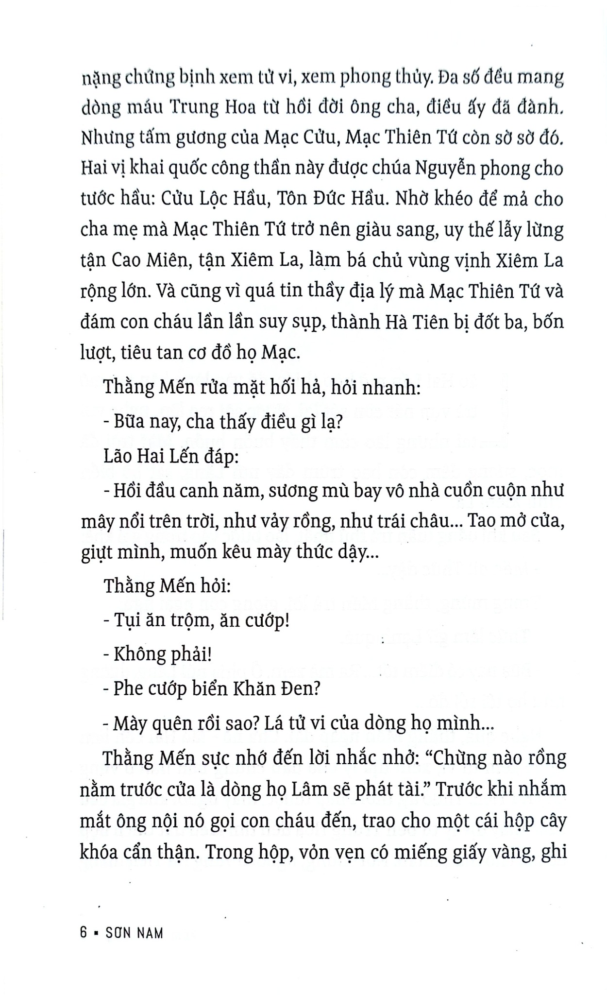 Xóm Bàu Láng - Sơn Nam
