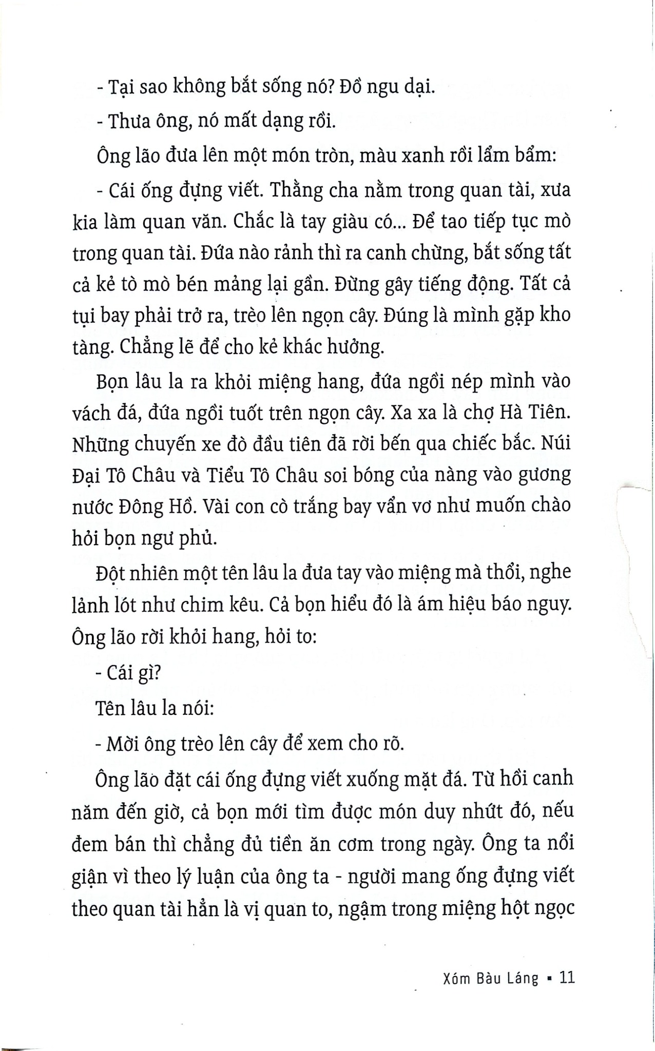 Xóm Bàu Láng - Sơn Nam