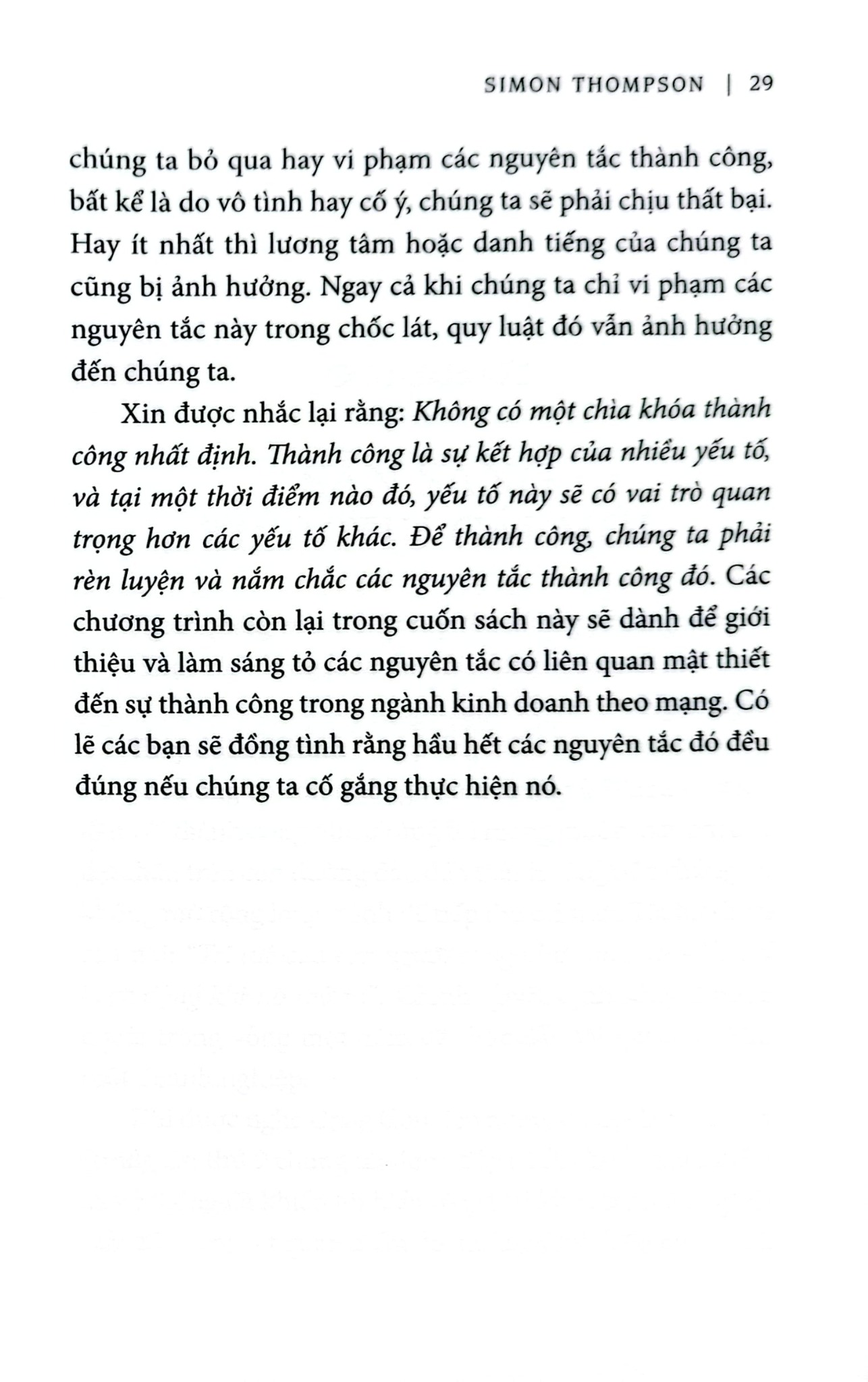 Khi Bạn Tắc Đường Thì Tôi Đang Chơi Golf - Simon Thompson