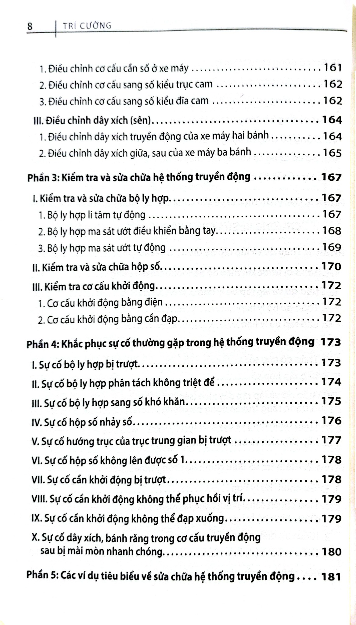 Kỹ Thuật Sửa Chữa Xe Máy Cơ Bản - Trí Cường