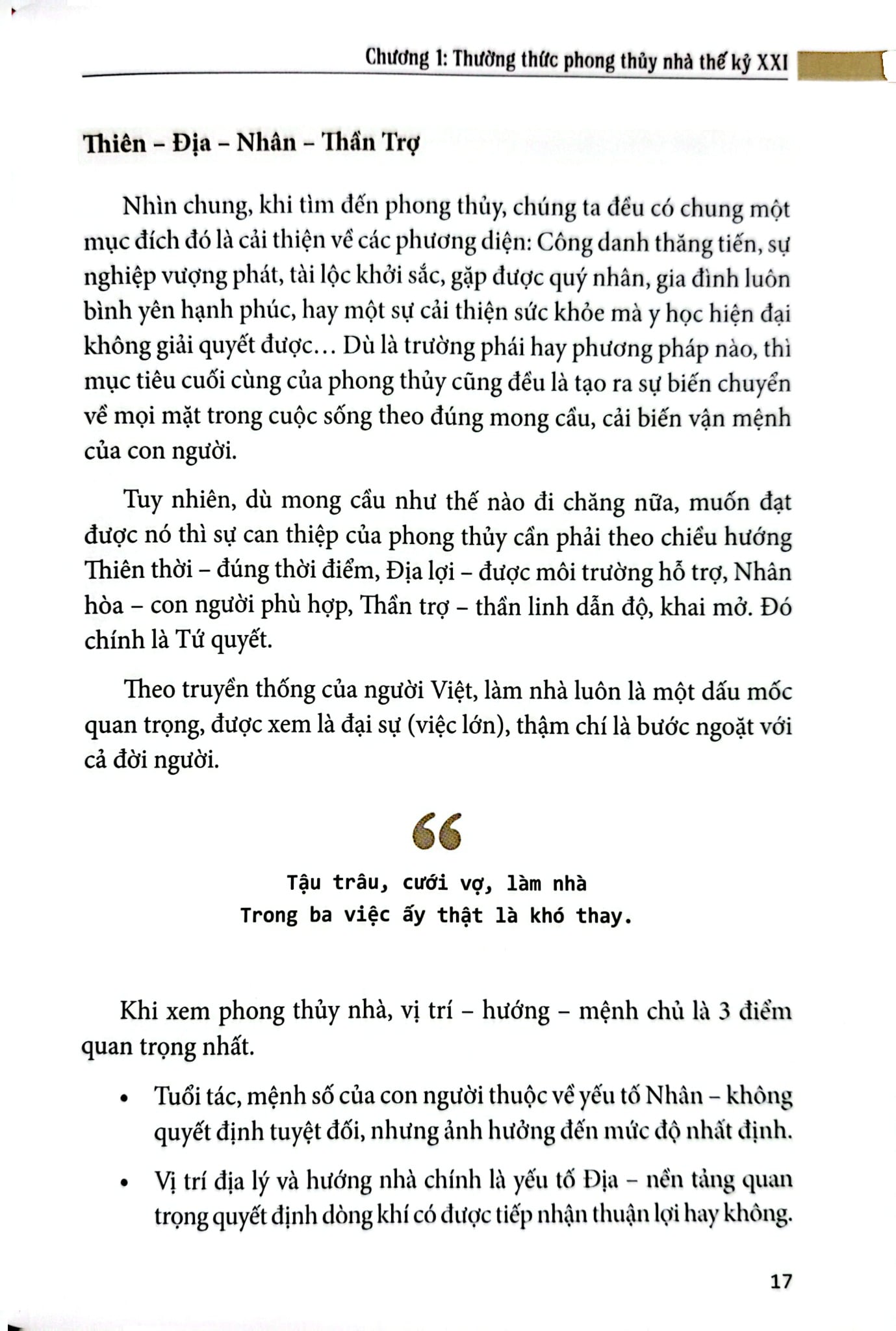 Phong Thủy Trong Xây Sửa Nhà - Khơi Dậy Năng Lượng Thịnh Vượng (Bìa Cứng) - Master Phùng Phương