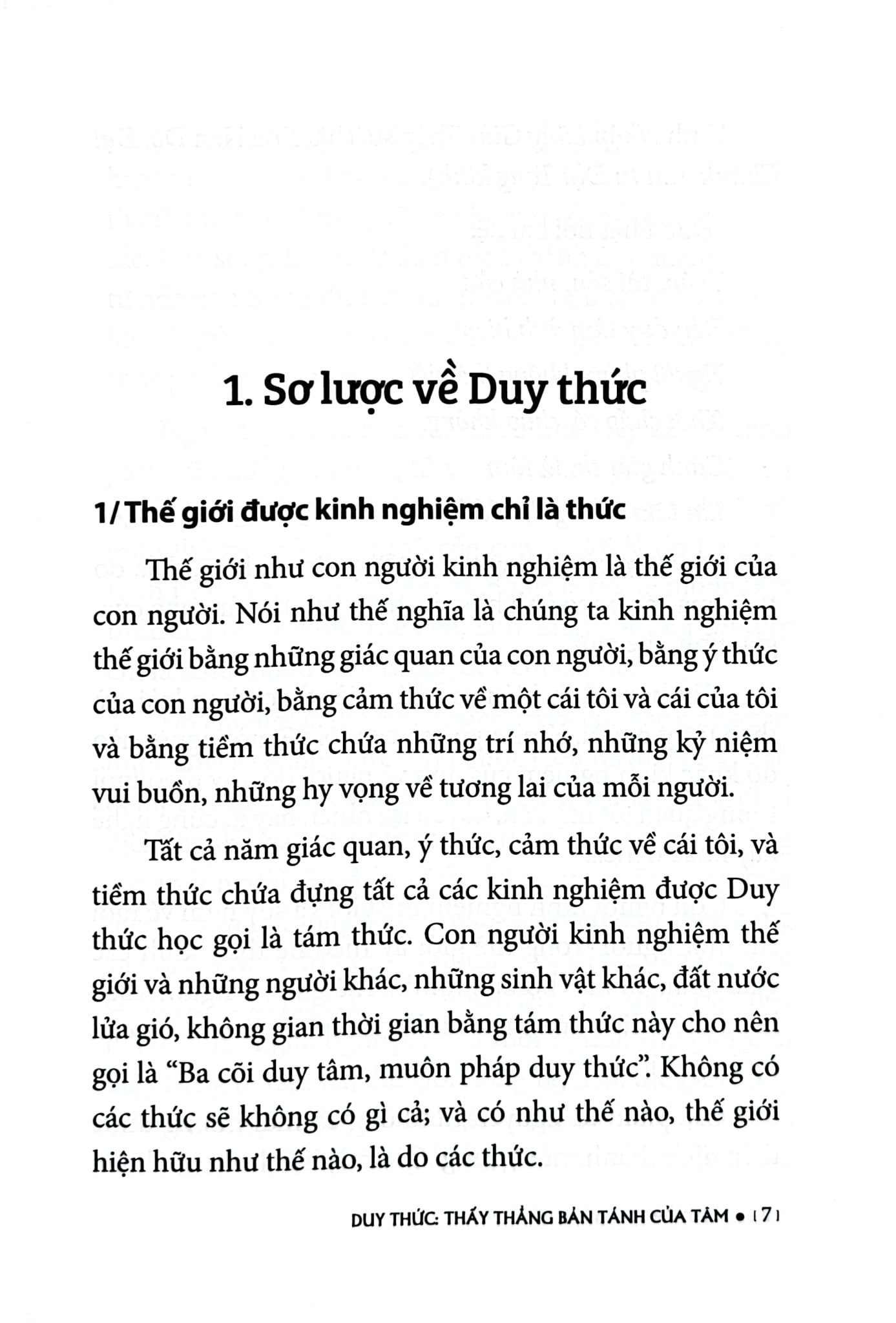 Duy Thức Thấy Thẳng Bản Tánh Của Tâm - Nguyễn Thế Đăng