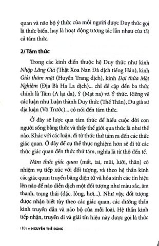  Duy Thức Thấy Thẳng Bản Tánh Của Tâm - Nguyễn Thế Đăng 