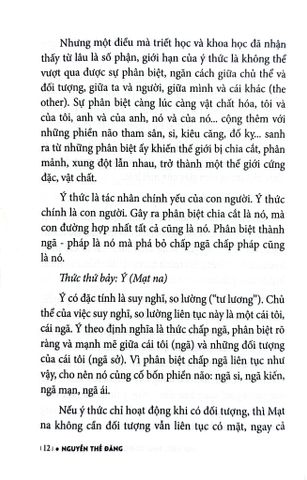  Duy Thức Thấy Thẳng Bản Tánh Của Tâm - Nguyễn Thế Đăng 