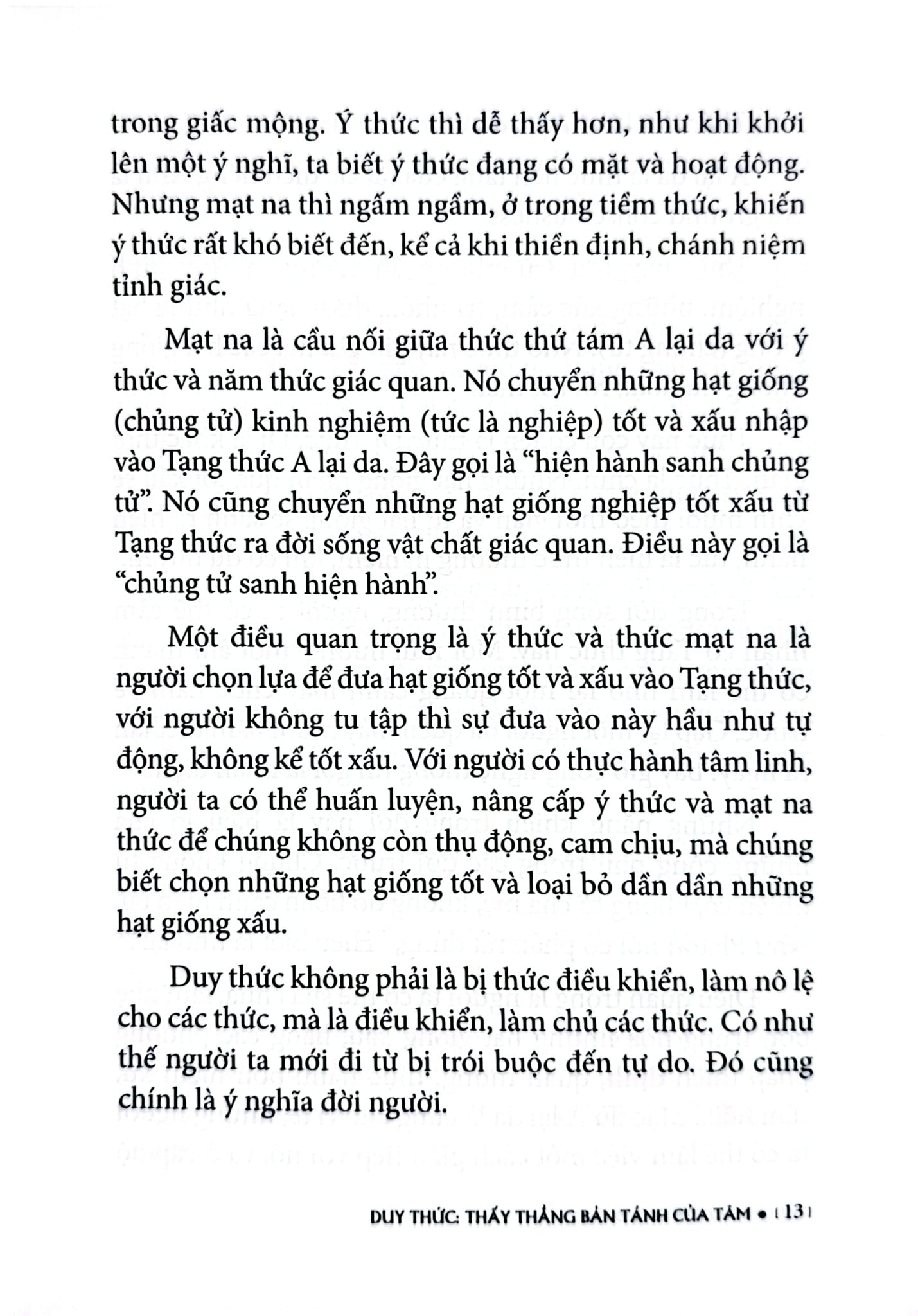 Duy Thức Thấy Thẳng Bản Tánh Của Tâm - Nguyễn Thế Đăng