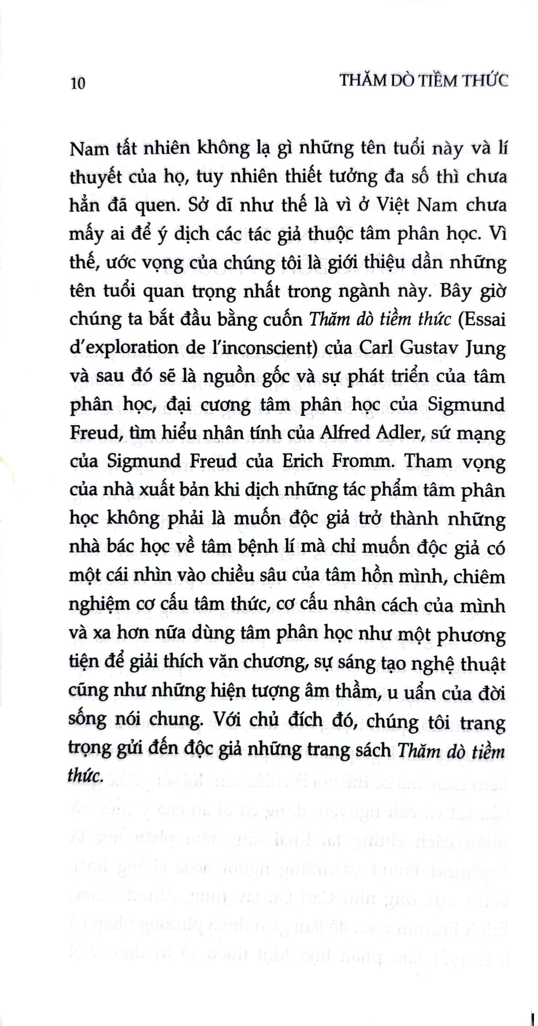 Thăm Dò Tiềm Thức  - Carl Gustav Jung