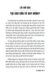 Tư Duy Đúng - 
Mr. Rabbit