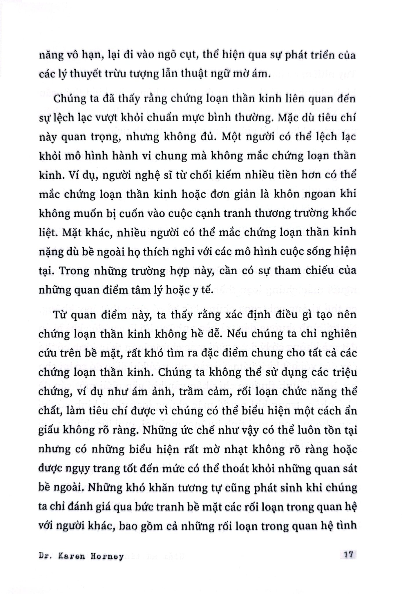 Giải Mã Tính Cách Thần Kinh - Ranh Giới Giữa Bình Thường Và Bất Thường - Dr. Karen Horney