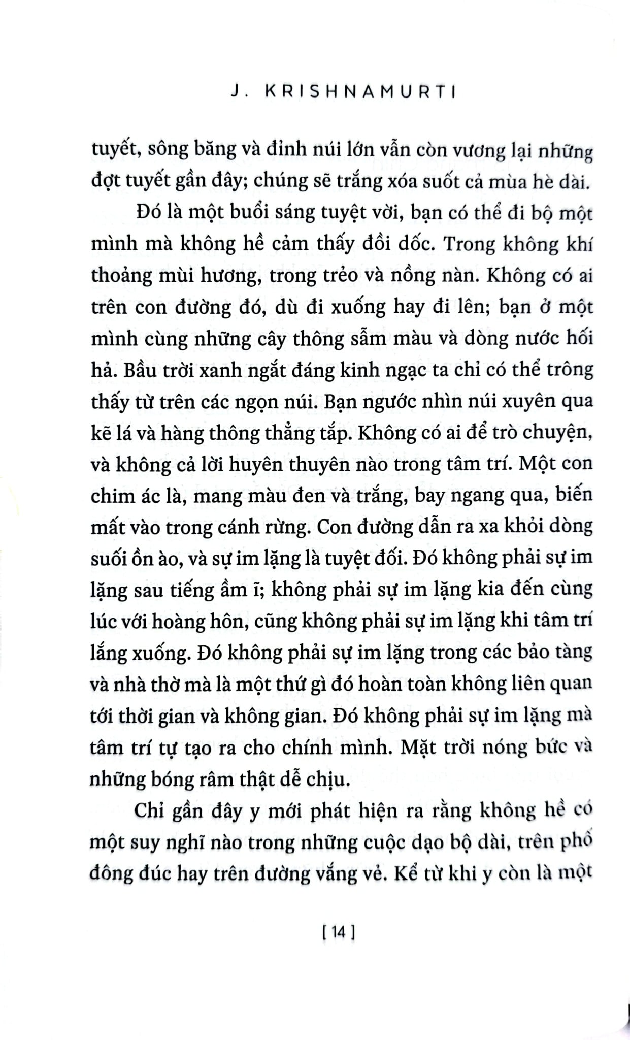 Vẻ Đẹp Của Cuộc Sống - J. Krishnamurti