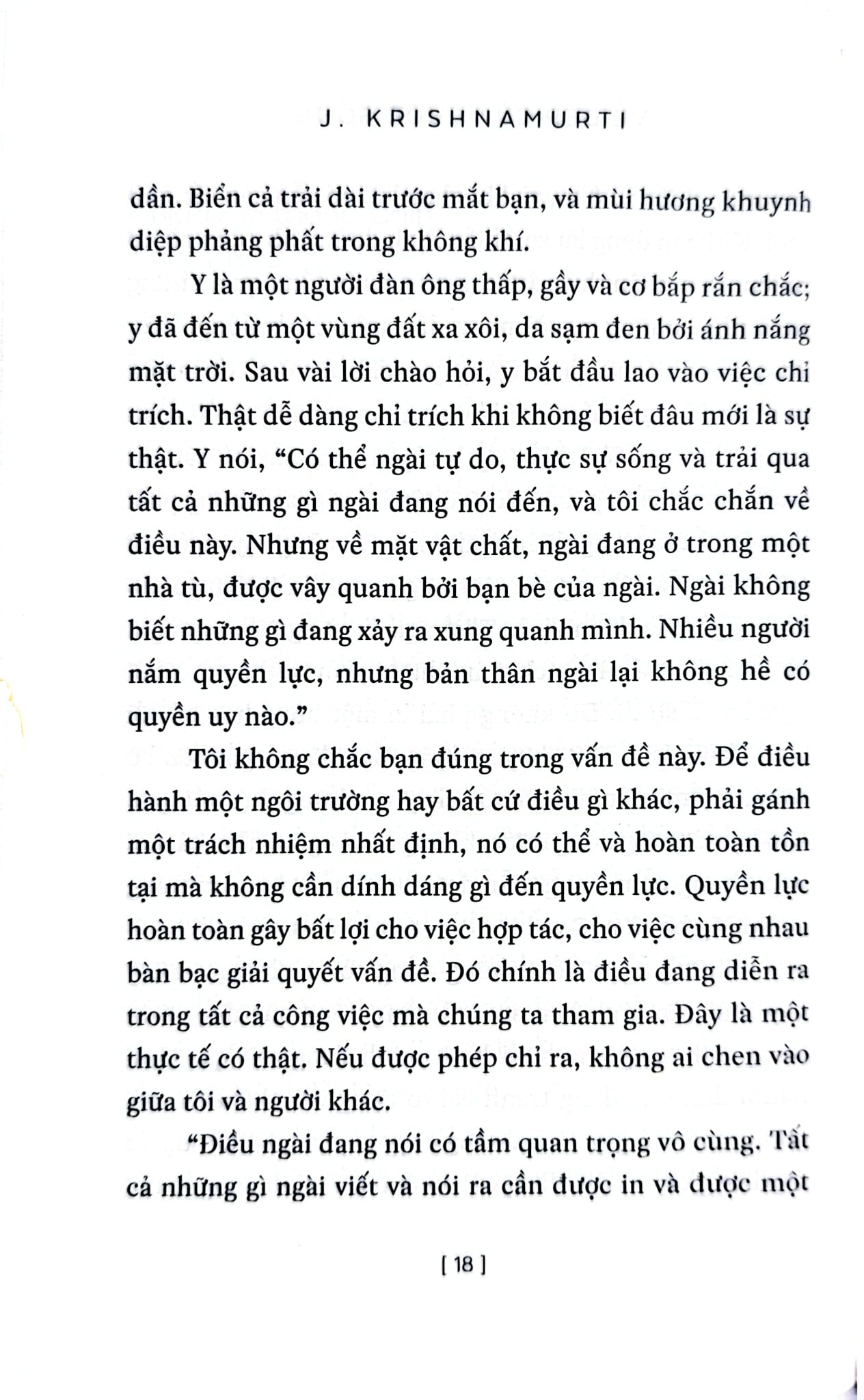 Vẻ Đẹp Của Cuộc Sống - J. Krishnamurti