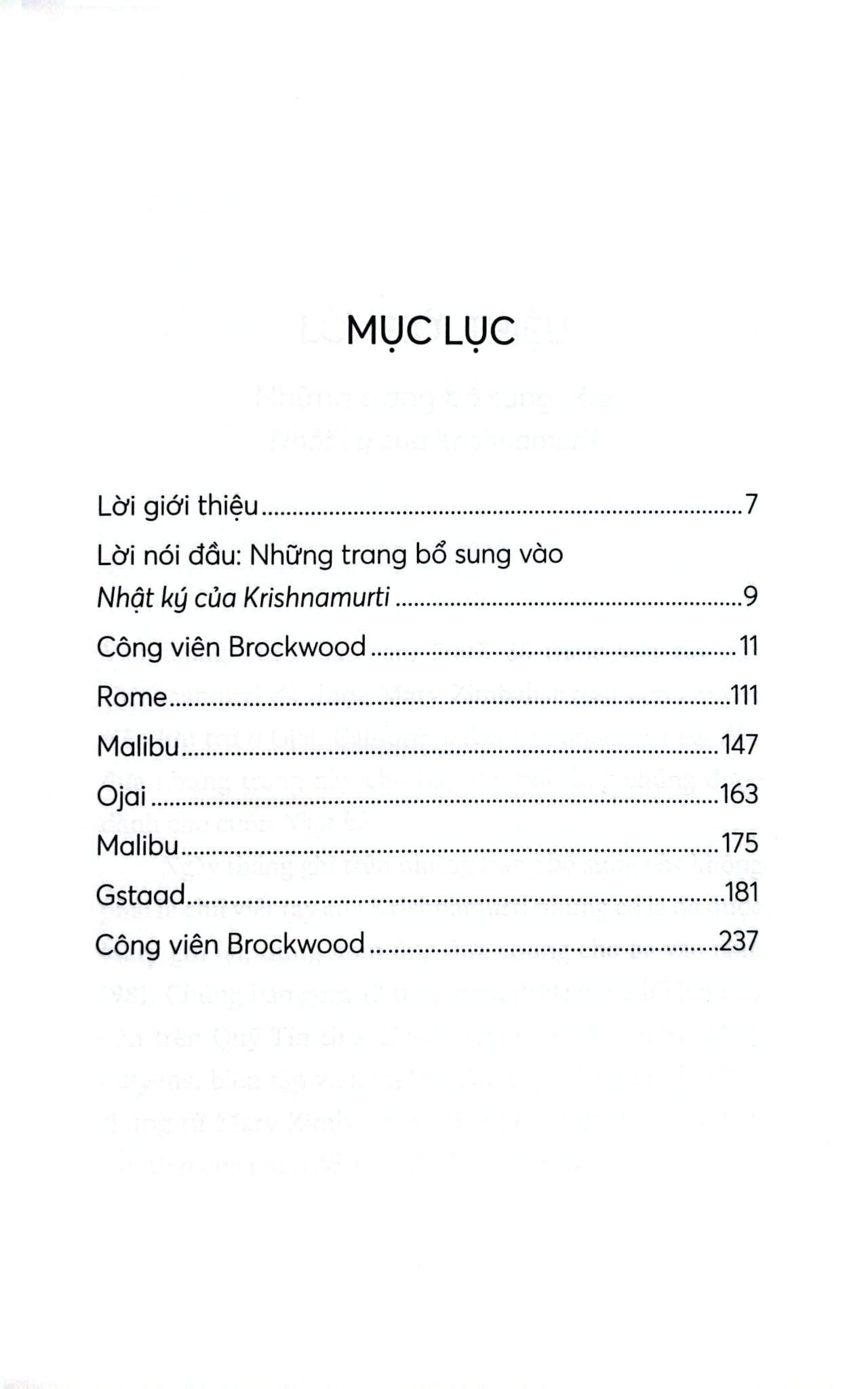 Vẻ Đẹp Của Cuộc Sống - J. Krishnamurti