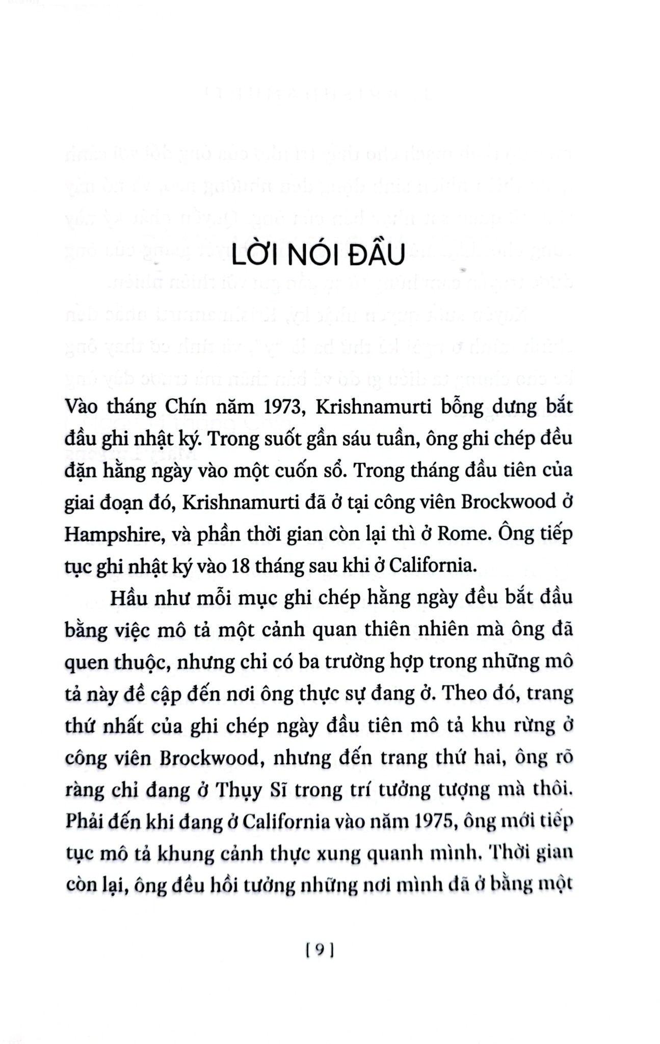 Vẻ Đẹp Của Cuộc Sống - J. Krishnamurti