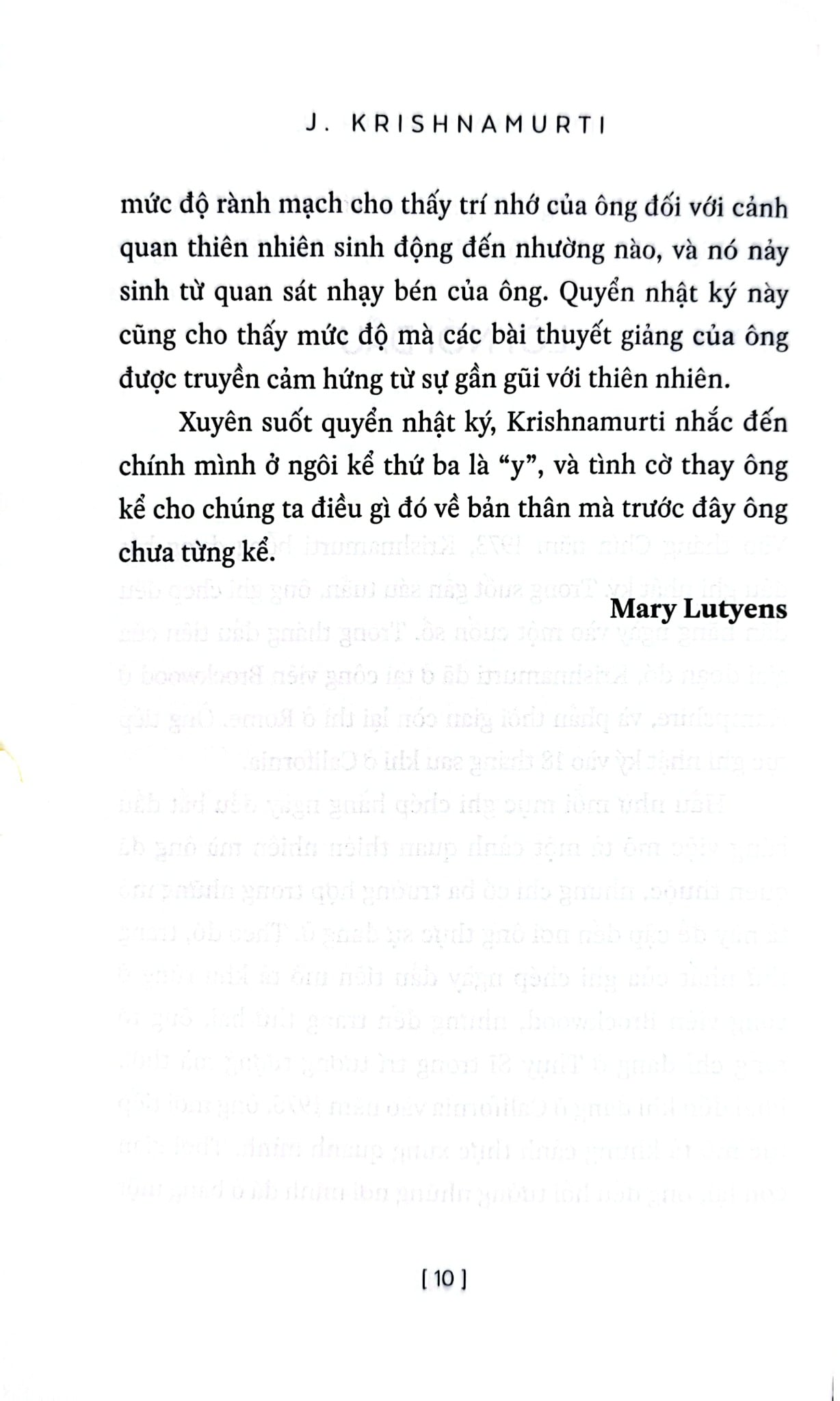 Vẻ Đẹp Của Cuộc Sống - J. Krishnamurti