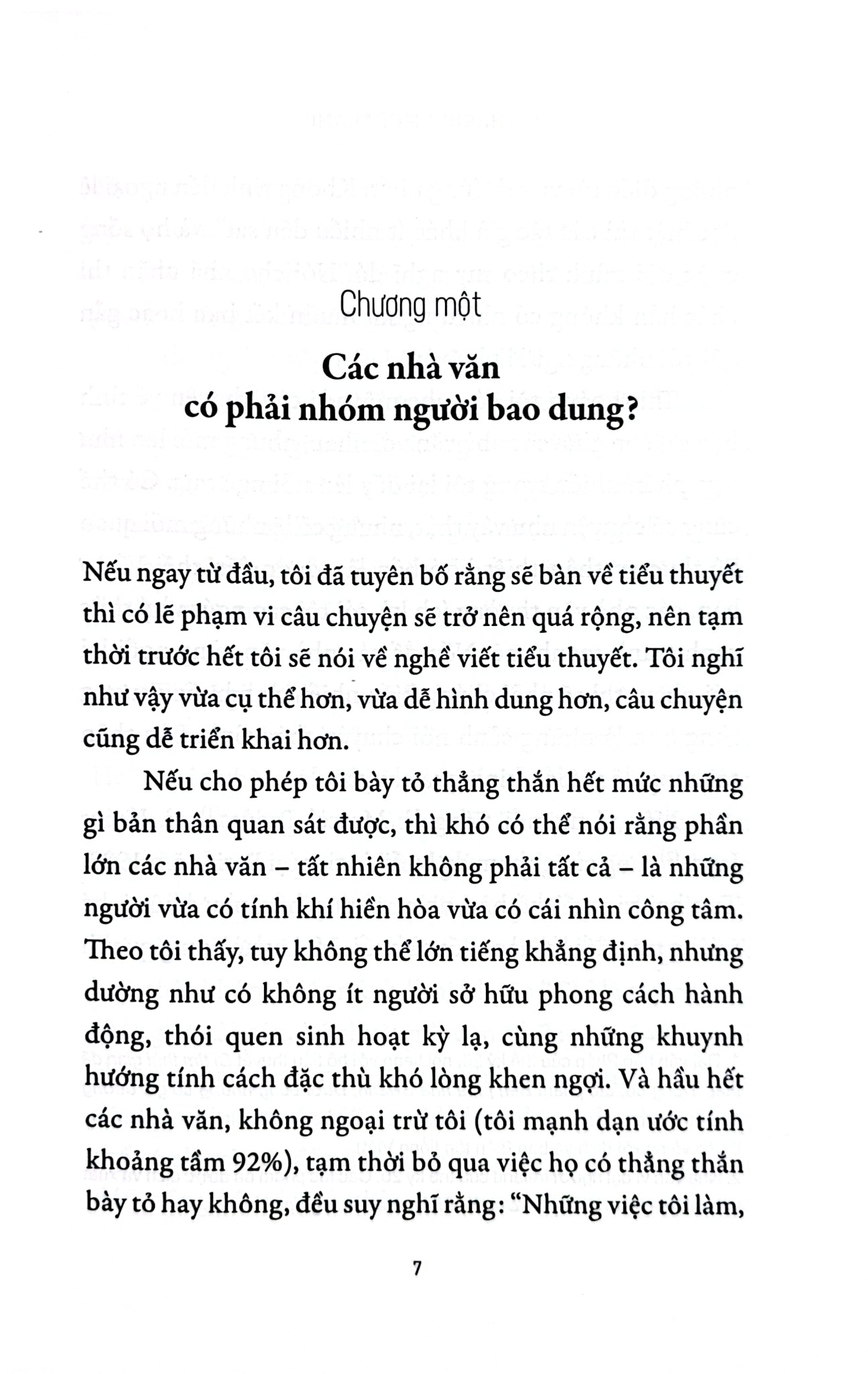 Nghề Viết Tiểu Thuyết - 
Haruki Murakami