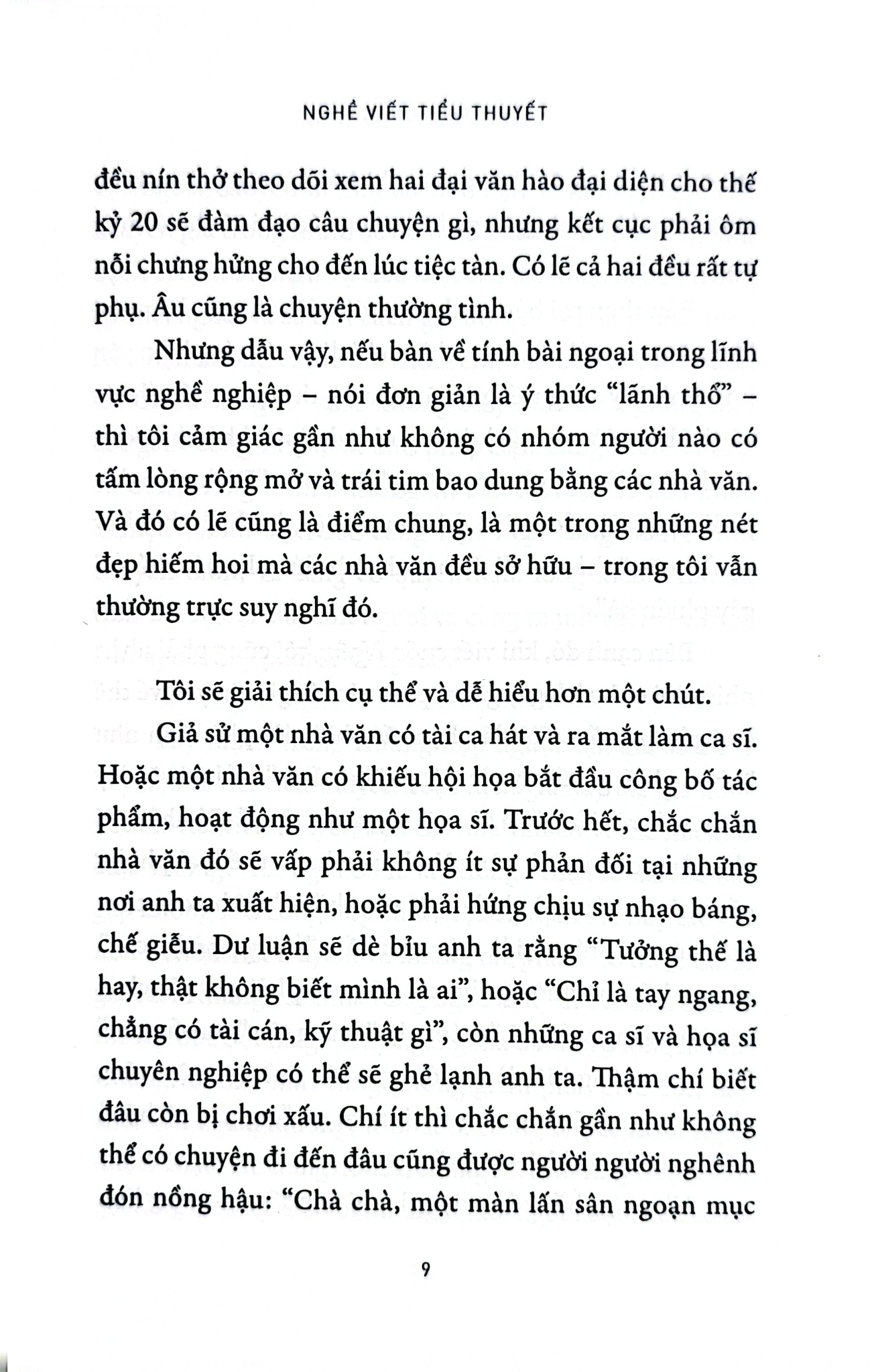 Nghề Viết Tiểu Thuyết - 
Haruki Murakami